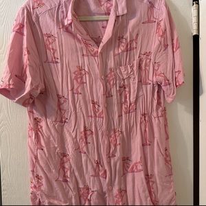 Pink panther button up